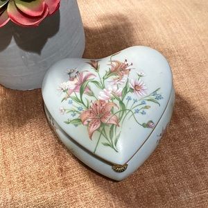 Vintage COR porcelain Jewelry Box